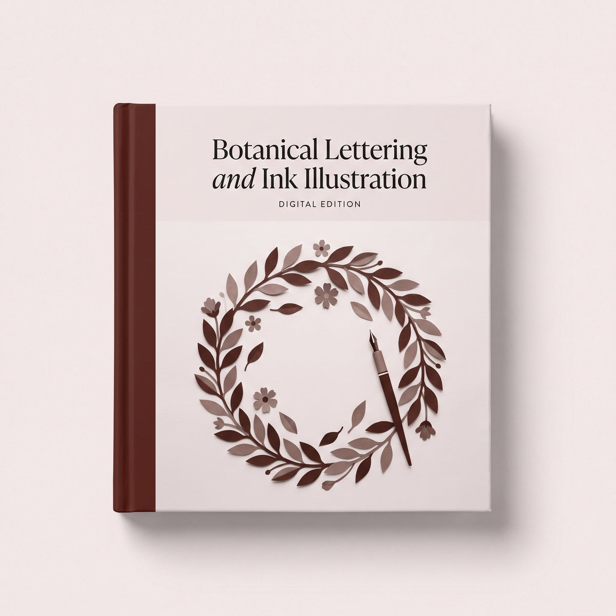Botanical Lettering and Ink Illustration