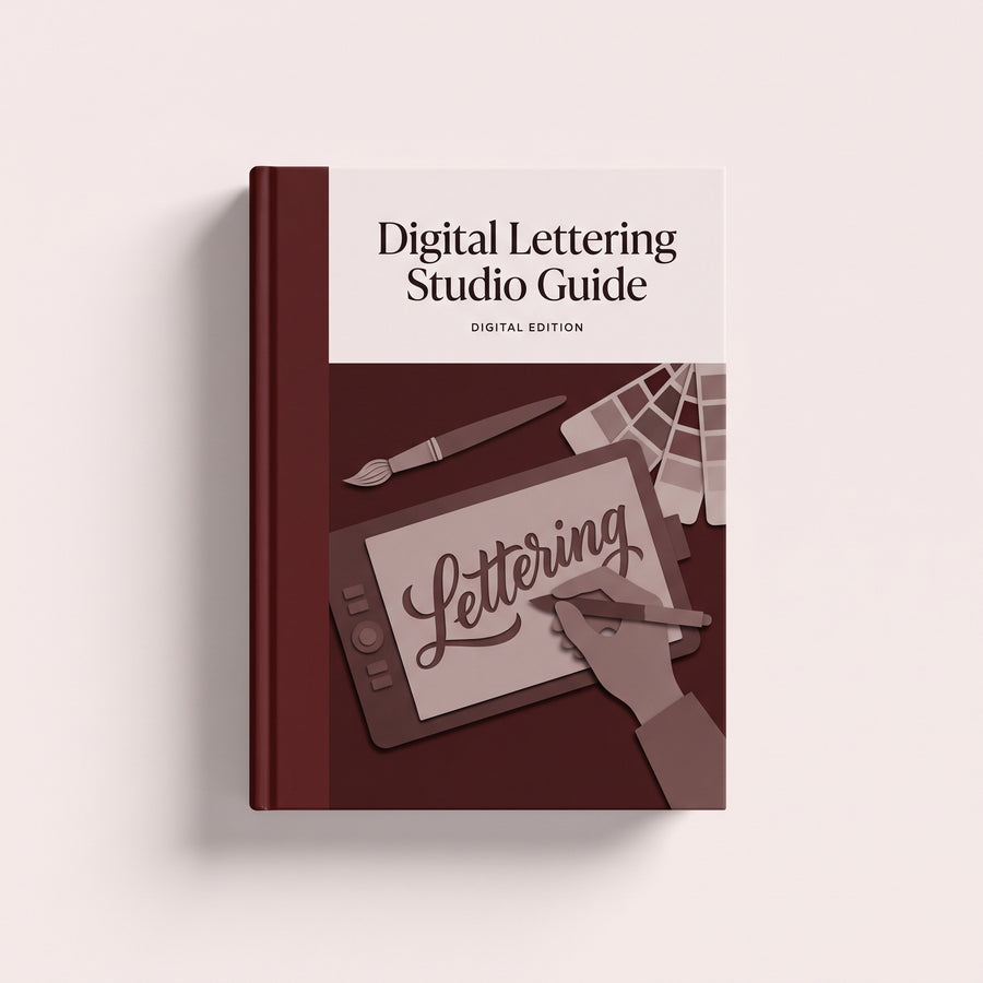 Digital Lettering Studio Guide